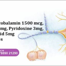 Methylcobalamin 1500 Mcg, Ala 100mg, Pyridoxine 3mg, Folic Acid 5mg Capsules