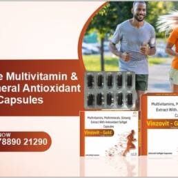Ginsinge Multivitamin & Multimineral Antioxidant Softgel Capsules